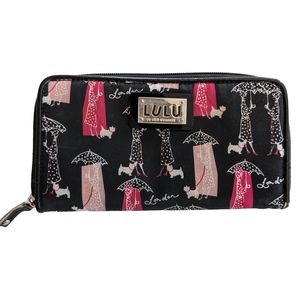 Lulu Guinness Scottie Dog Zip Around Wallet